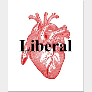 Bleeding Heart Liberal IV Posters and Art